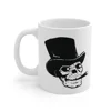 Skull With Top Hat And Cigar Coffee Mug