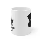 Skull With Top Hat And Cigar Coffee Mug