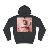 Sleeping Baby Valentine Angel Hoodie