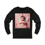 Sleeping Baby Valentine Angel Long Sleeve T-Shirt Sleeping Baby Valentine Angel Long Sleeve T-Shirt