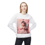 Sleeping Baby Valentine Angel Sweatshirt