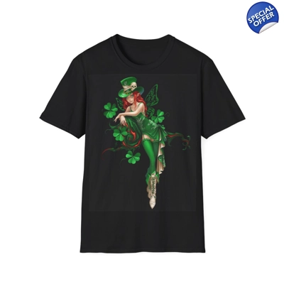 St. Patrick's Lucky Shamrock Fairy T-Shirt St. Patrick's Lucky Shamrock Fairy T-Shirt