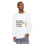 Surviving Fatherhood One Beer At A Time Father's Day Funny Long Sleeve T-Shirt Surviving Fatherhood One Beer At A Time Father's Day Funny Long Sleeve T-Shirt