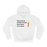 Surviving Fatherhood One Beer At A Time Father's Day Hoodie