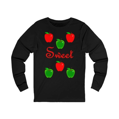 Sweet Apple Fruit Summer Long Sleeve T-Shirt