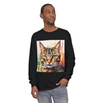 Tabby Cat Cute Watercolor Long Sleeve T-Shirt Tabby Cat Cute Watercolor Long Sleeve T-Shirt