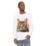 Tabby Cat Cute Watercolor Long Sleeve T-Shirt Tabby Cat Cute Watercolor Long Sleeve T-Shirt
