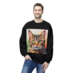 Tabby Cat Cute Watercolor Sweatshirt