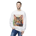 Tabby Cat Cute Watercolor Sweatshirt