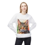 Tabby Cat Cute Watercolor Sweatshirt
