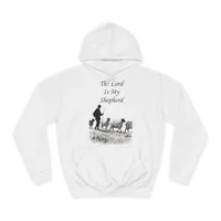 The Lord Is My Shepherd Quote Psalm 23 Hoodie