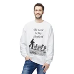 The Lord Is My Shepherd Quote Psalm 23 Sweatshirt