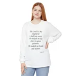 The Lord Is My Shepherd Verse Psalm 23 Long Sleeve T-Shirt