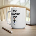 The Walking Dad Zombie Father's Day Funny Coffee Mug