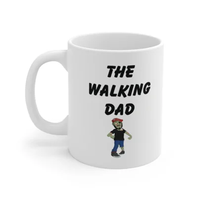 The Walking Dad Zombie Father's Day Funny Coffee Mug
