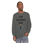 The Walking Dad Zombie Father's Day Funny Long Sleeve T-Shirt