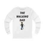 The Walking Dad Zombie Father's Day Funny Long Sleeve T-Shirt