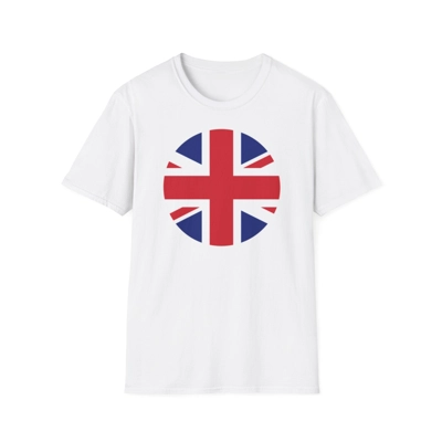 Union Jack Flag Round Circle T-Shirt Union Jack Flag Round Circle T-Shirt