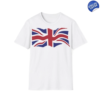 Union Jack Flag Grunge T-Shirt