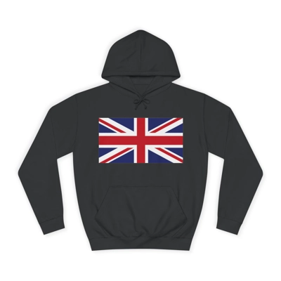 Union Jack British Flag United Kingdom Hoodie