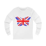 Union Jack Flag Butterfly Lo..