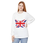 Union Jack Flag Butterfly Long Sleeve T-Shirt Union Jack Flag Butterfly Long Sleeve T-Shirt