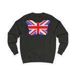 Union Jack Flag Butterfly Sweatshirt