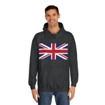 Union Jack Flag Chalk Hoodie