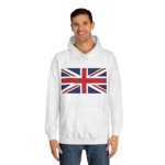 Union Jack Flag Chalk Hoodie
