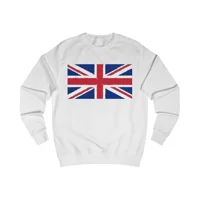 Union Jack Flag Chalk Sweatshirt