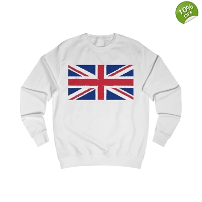 Union Jack Flag Chalk Sweatshirt