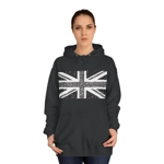 Union Jack Flag Charcoal Hoodie