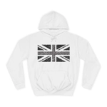 Union Jack Flag Charcoal Hoodie