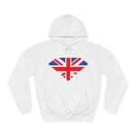 Union Jack Flag Diamond Gem Hoodie