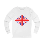 Union Jack Flag Diamond Long Sleeve T-Shirt Union Jack Flag Diamond Long Sleeve T-Shirt