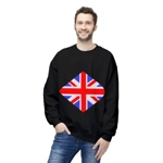 Union Jack Flag Diamond Sweatshirt