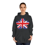 Union Jack Flag Flower Hoodie