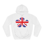 Union Jack Flag Flower Hoodie