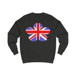 Union Jack Flag Flower Sweatshirt