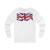 Union Jack Flag Grunge Long Sleeve T-Shirt