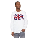 Union Jack Flag Grunge Long Sleeve T-Shirt Union Jack Flag Grunge Long Sleeve T-Shirt