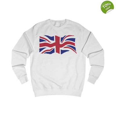 Union Jack Flag Grunge Sweatshirt