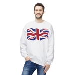 Union Jack Flag Grunge Sweatshirt