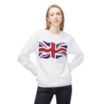 Union Jack Flag Grunge Sweatshirt