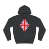 Union Jack Flag Large Diamond Hoodie