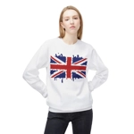 Union Jack Flag Paint Splat Sweatshirt