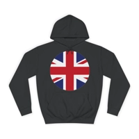 Union Jack Flag Round Circle Hoodie