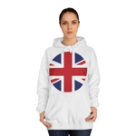 Union Jack Flag Round Circle Hoodie