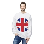 Union Jack Flag Round Circle Sweatshirt