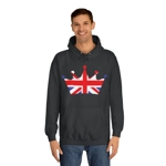 Union Jack Flag Royal Crown Hoodie